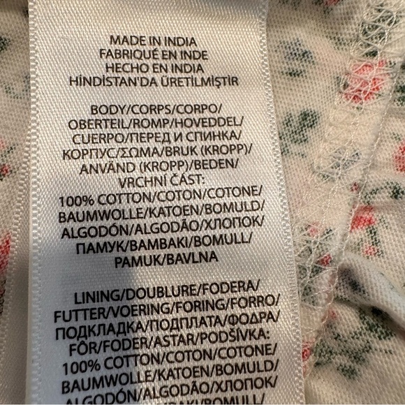 NWT POLO RALPH LAUREN Girls Floral Cotton Ruffle Dress sz 6X Cutout At The Back - Picture 10 of 11